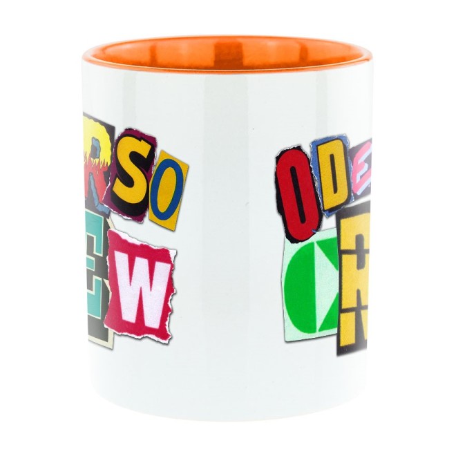 OderSo CREW Bi-Color Tasse orange