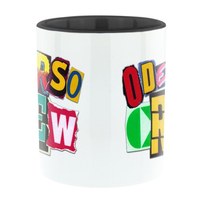 OderSo CREW Bi-Color Tasse schwarz