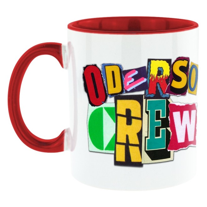 OderSo CREW Bi-Color Tasse rot