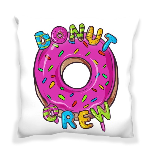 Donut CREW Kissenhülle