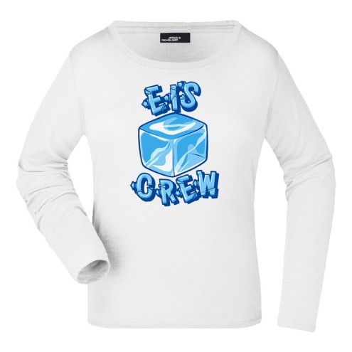 Eis CREW Baumwoll Langarm Shirt women