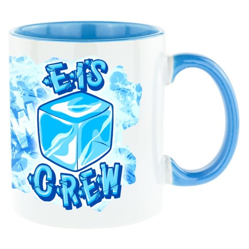 Eis CREW Bi-Color Tasse hellblau