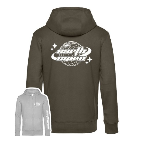 Earth CREW Premium Zipped Hoodie