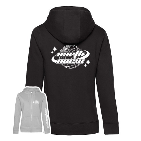 Earth CREW Premium Zipped Hoodie women