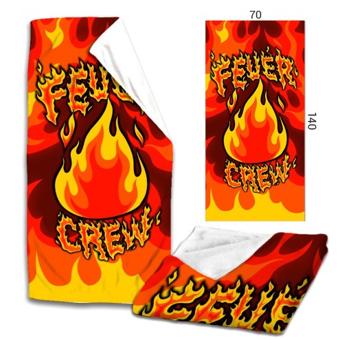 Feuer CREW Microfaser Badetuch