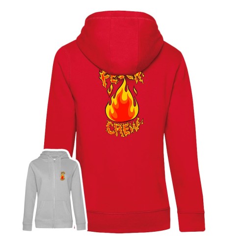 Feuer CREW Premium Zipped Hoodie women