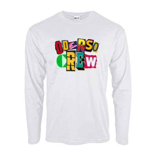 OderSo CREW Baumwoll Langarm Shirt