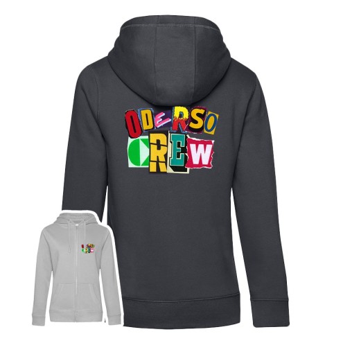 OderSo CREW Premium Zipped Hoodie women