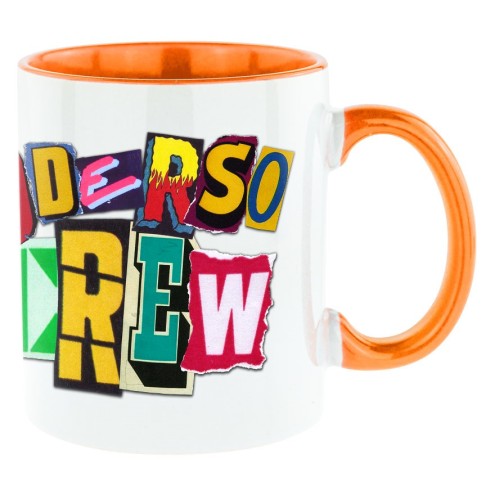 OderSo CREW Bi-Color Tasse orange