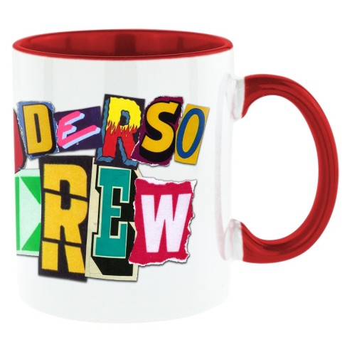 OderSo CREW Bi-Color Tasse rot