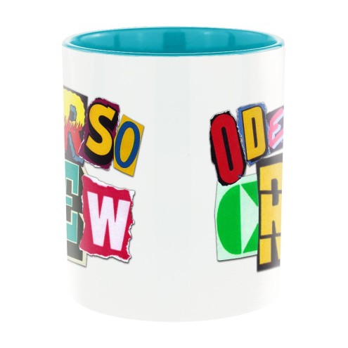 OderSo CREW Bi-Color Tasse türkis