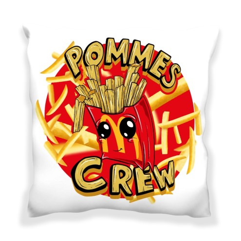 Pommes CREW Kissenhülle