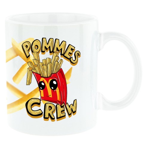 Pommes CREW Tasse